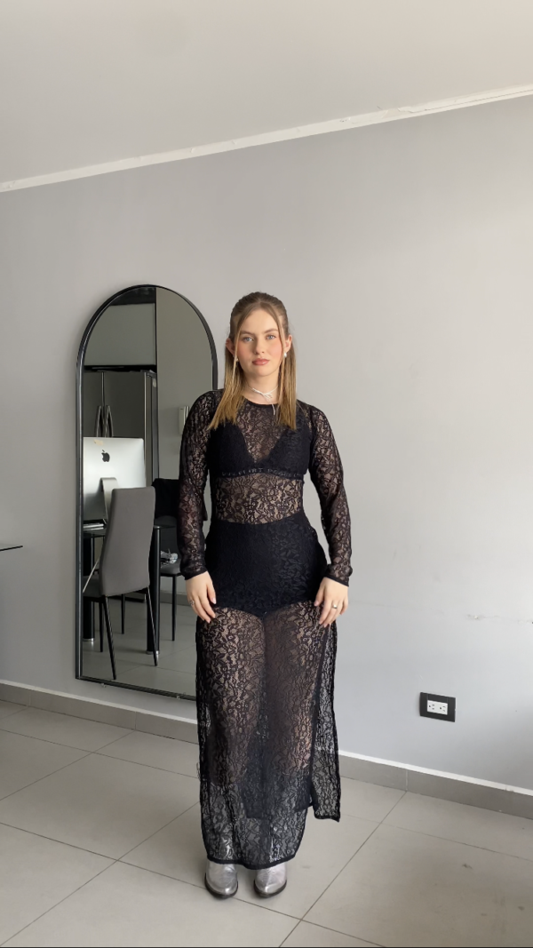 Vestido en encaje - Imagen 2