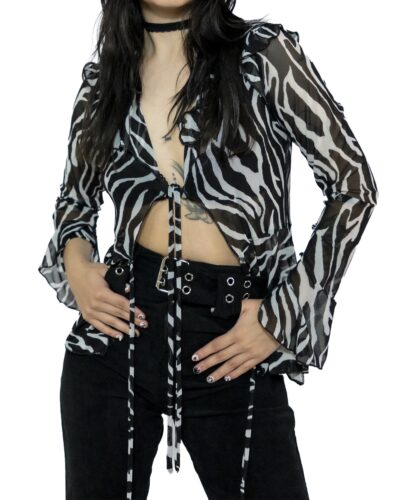 Blusa Paralell Lines